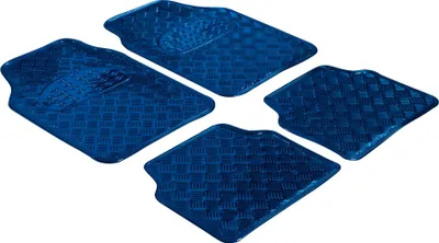 Produktbild von Walser Automatte Metallic 4-teilig Set blau, 28022