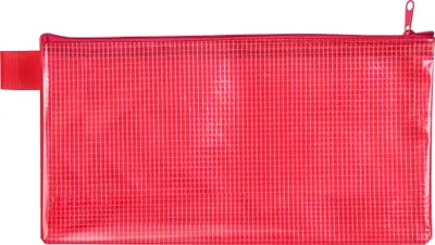 Produktbild von Veloflex Reißverschlusstasche PVC-frei DIN lang rot