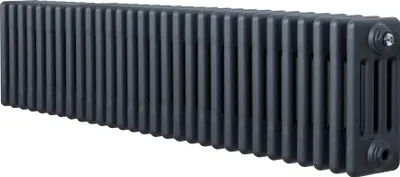 Imagen del producto de Radiador de tubos de 4 columnas – 300 mm x 1370 mm – Gris antracita