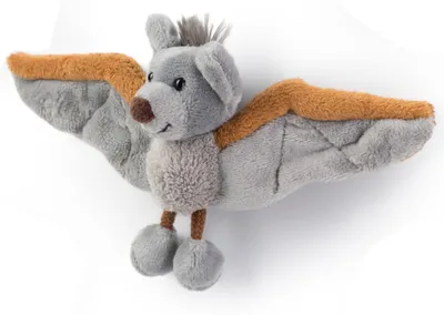 Produktbild von Magnetfledermaus „Vampi“ Schaffer 3518 Plüschtier 10 cm grau-braun Spielzeug