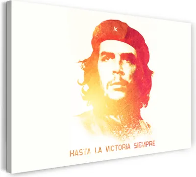 Produktbild von Leinwandbild (60x40cm): Che Guevara, echter Holz-Keilrahmen inkl. Aufhänger, handgefertigt in Deutschland