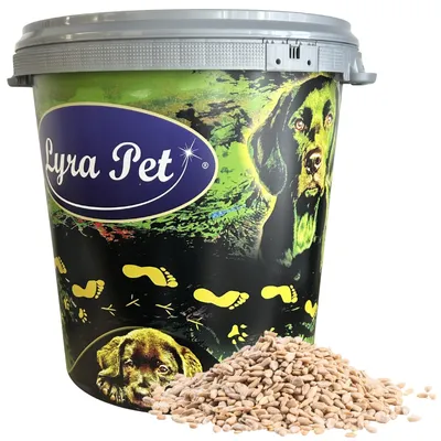 Produktbild von 10 kg Lyra Pet® Sonnenblumenkerne geschält 30 L Tonne