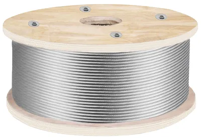 Zdjęcie produktu dla Lina Stalowa Vevor 152M 4.8Mm 1X19 Stal Nierdzewna 316 Mocna I Trwała