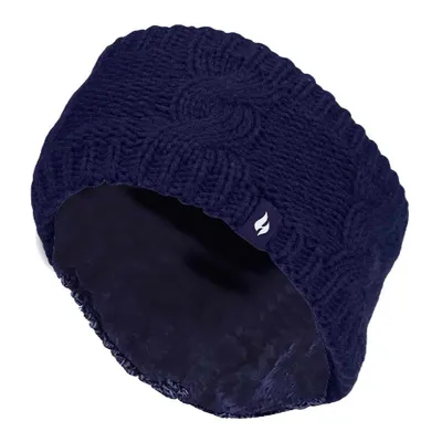Produktbild von Heat Holders Damen Thermo Winter Stirnband mit Fleece Innen Stricken