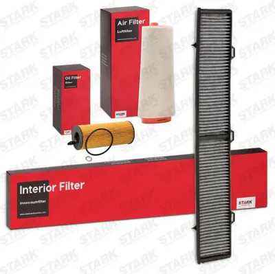 Produktbild von STARK Filterset Inspektionspaket Filtersatz für BMW 3 Touring (E91) 3 Limousine (E90) 1 Schrägheck (E87) 3 Coupe (E92) 3 Cabrio (E93)