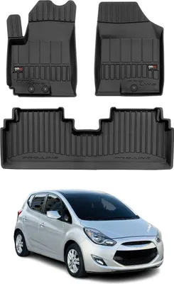 Produktbild von 2010-2019 Hyundai ix20 Fußmatten TPE Schwarz 3 tlg
