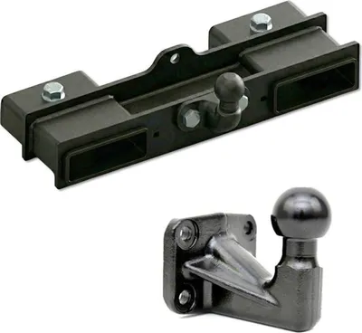 Produktbild von AL-KO Manövrieradapter Anhängerkupplung Flanschkugel für Gabelstapler Konecranes