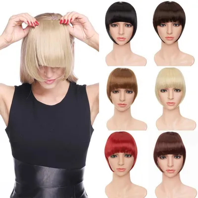 Produktbild von Haarteil Extensions Clip in wie Echthaar glatt 2 Clips 30g Naturschwarz 20cm