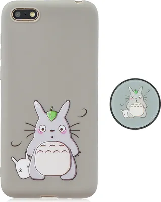 Produktbild von Für HUAWEI Y5 2018 Pure Color Phone Cover Cute Cartoon Case Lightweight Soft TPU Full mit passenden Muster einstellbare Halterung 4