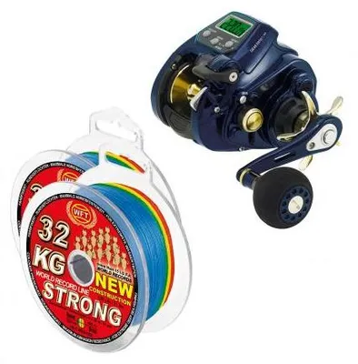 Obrázok produktu pre Sada WFT: Elektrický navijak Sea King 800 PR HP + 2x šnúra KG Strong Exact