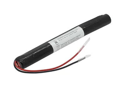 Produktbild von Notleuchtenakku NiMH 3,6V 1500mAh L1x3 Mignon AA mit 100mm Kabel