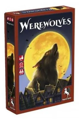 Imagen del producto de Werewolf (Edición en inglés) – Juego de mesa – Pegasus Spiele – De 8 a 24 jugadores – A partir de 8 años
