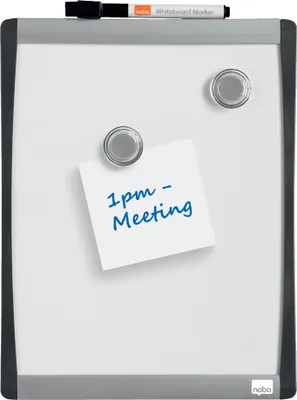 Produktbild von nobo Weißwandtafel mit Bogenrahmen (B)280 x (H)335 mm