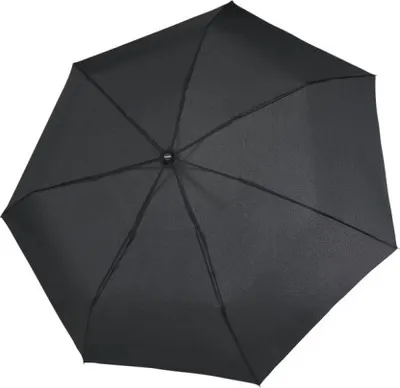 Image de doppler parapluie de poche parapluie Fiber Magic Select Black noir
