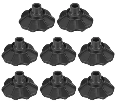 Image de Cache-pieds antidérapants pour chaises de camping - Lot de 8 pour des chaises stables