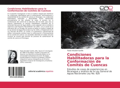 Produktbild von Condiciones Habilitadoras para la Conformación de Comités de Cuencas