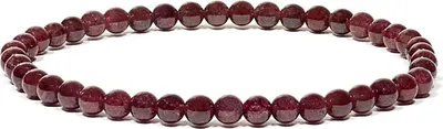 Image de Bracelet Élastique Grenat - 0,4 Cm Paquet De 3 Pièces