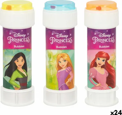 Image de Jeu de bulles de savon Disney Princess 3,8 x 11,5 x 3,8 cm (24 pièces)