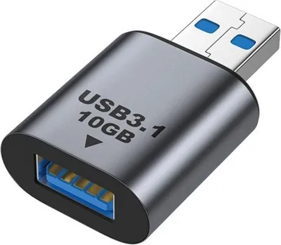 Obrázek produktu pro INF USB Female na USB Male Adaptér - Rychlý přenos dat 10 Gbps, hliníková slitina