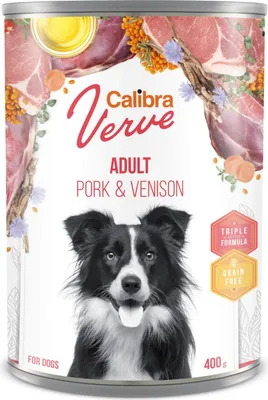 Obrázok produktu pre Calibra Dog Gf Verve Adult Bravčové A Zverina Box 6X400Gr