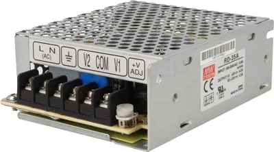 Obrázek produktu pro MeanWell 2-kanálový vestavěný spínaný zdroj 32W, 12V / 1A a 5V / 4A