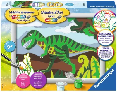 Obrázok produktu pre Ravensburger maľovanie podľa čísel - Dino