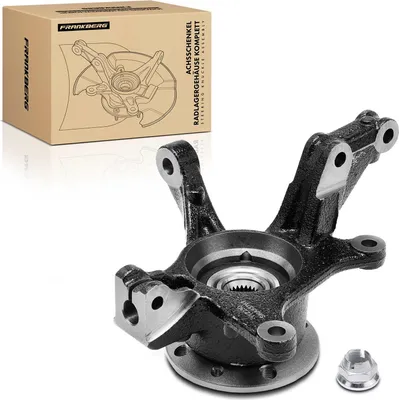 Immagine prodotto di Frankberg 1x scatola sterzo cuscinetto ruota completa asse anteriore sinistra per Renault Captur I H5 J5