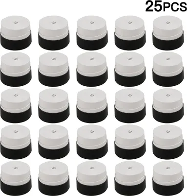 Obrázek produktu pro POPWERTI rukojeť tenisové rakety, rukojeť badmintonové rakety, protiskluzová rukojeť, vnější rukojeť tlumící nárazy, potní pásek, balení 25 kusů