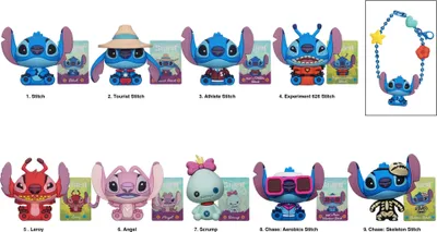Obrázok produktu pre Lilo & Stitch 3D PVC-Taschenanhänger Stitch Charm Display (24)