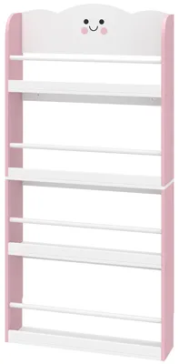 Produktbild von AIYAPLAY Bücherregal Kinder, Kinderregal mit 4 Etagen, Kinderzimmerregal