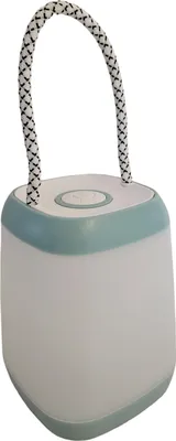 Produktbild von Lampe Leuchte kleine Tischleuchte LED Camping dimmbar tragbar batteriebetrieben Türkis