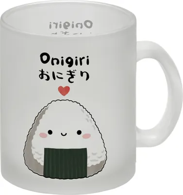 Produktbild von Onigiri Sushi Glas Tasse