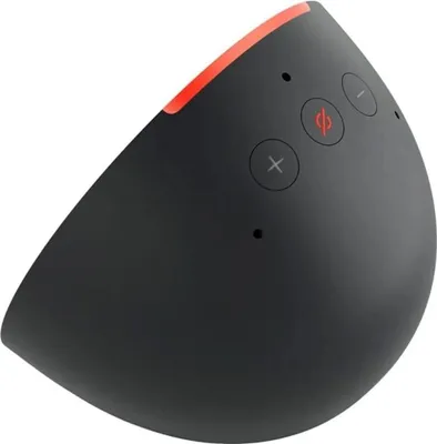 Produktbild von Amazon Echo Pop, Amazon Alexa, Rund, Anthrazit, Android, Fire OS, iOS, 4,95 cm, Tasten