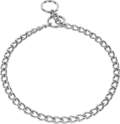 Produktbild von Sprenger Halskette, runde Glieder - Stahl verchromt, 2,5 mm, 65 cm