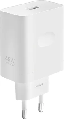Productafbeelding van Oppo 45W USB-C Super VOOC adapter, wit