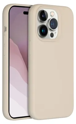 Immagine prodotto di Accezz Custodia in silicone liquido per iPhone 14 Pro - Stone