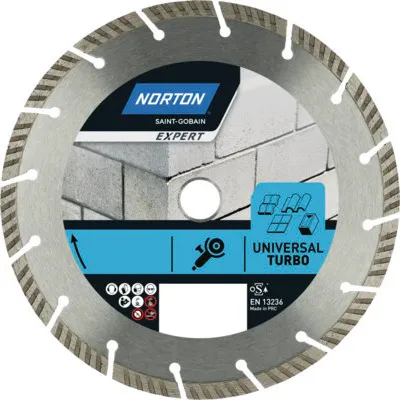 Produktbild von Norton Expert Diamantscheibe Universal Turbo Ø 180x22,23 mm
