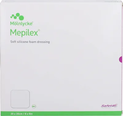 Produktbild von MEPILEX 20x20 cm Schaumverband, 5 St VER