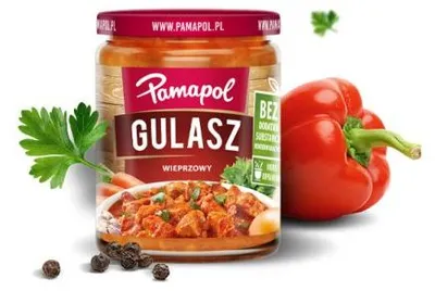 Obrázek produktu pro Vepřovo-hovězí guláš Pamapol 500 g