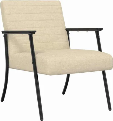 Immagine prodotto di vidaXL Poltrona Crema 59 x 75 x 78 cm tessuto