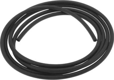 Produktbild von 1 Stück Schmierölschläuche 3mm/0.12" 6mm/0.24" 2m/6.6ft Nitrilkautschuk Wasserschlauch Rohrleitung für Bewässerung Schwarz