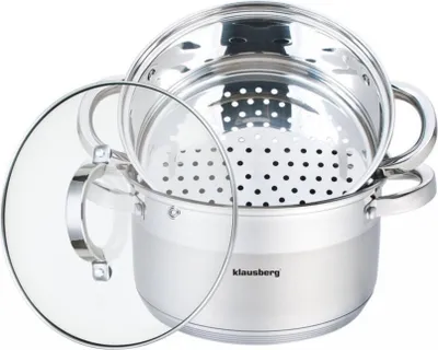 Produktbild von Klausberg Dampftopf 3 Elemente 20cm 7935