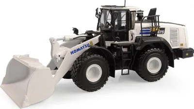 Immagine prodotto di Universal Hobbies, caricatore frontale Komatsu WA475-10, versione bianca, codice prodotto 8182