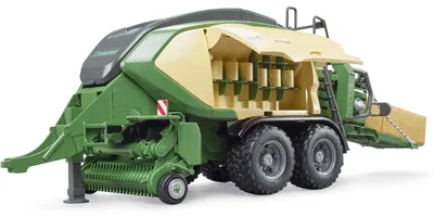 Zdjęcie produktu dla Bruder Krone Big Pack 1290 HDP VC z 2 belami kwadratowymi 2033