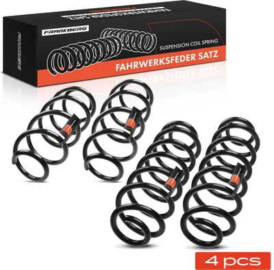 Image de Frankberg 4x Ressorts de suspension Avant Arrière pour Skoda Superb II Break 3T5 2.0L