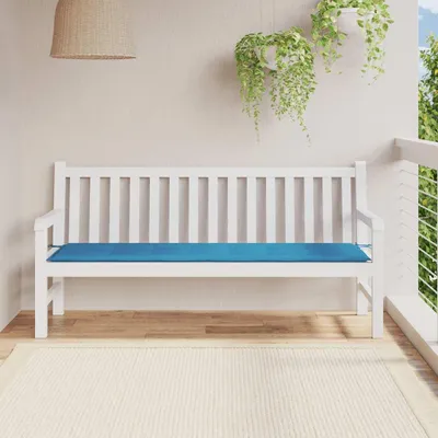 Obrázek produktu pro vidaXL Zahradní lavička modrá 180x50x3 cm Oxford Fabric