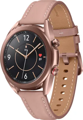 Zdjęcie produktu dla Samsung Galaxy Watch3 SM-R855F 3,05 cm (1,2") OLED 41 mm Cyfrowy ekran dotykowy 360 x 360 pikseli Brązowy WLAN GPS (SM-R855FZDAEUB)