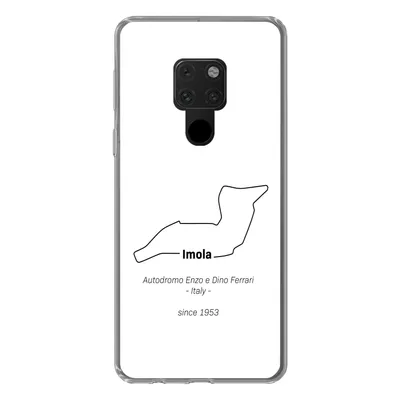 Produktbild von MuchoWow® Handyhülle Schutzhülle Hülle für Huawei P40 Lite Imola - F1-Rennstrecke Silikon Softcase Handy Hülle - Handy
