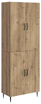 Obrázek produktu pro Sada skříněk 2 pcs 66 x 34,5 x 89,5 cm Kompozitní dřevo