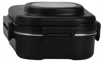 Produktbild von Uzspace Lunch Box 8021 Lebensmittelbehälter Schwarz 600 ml